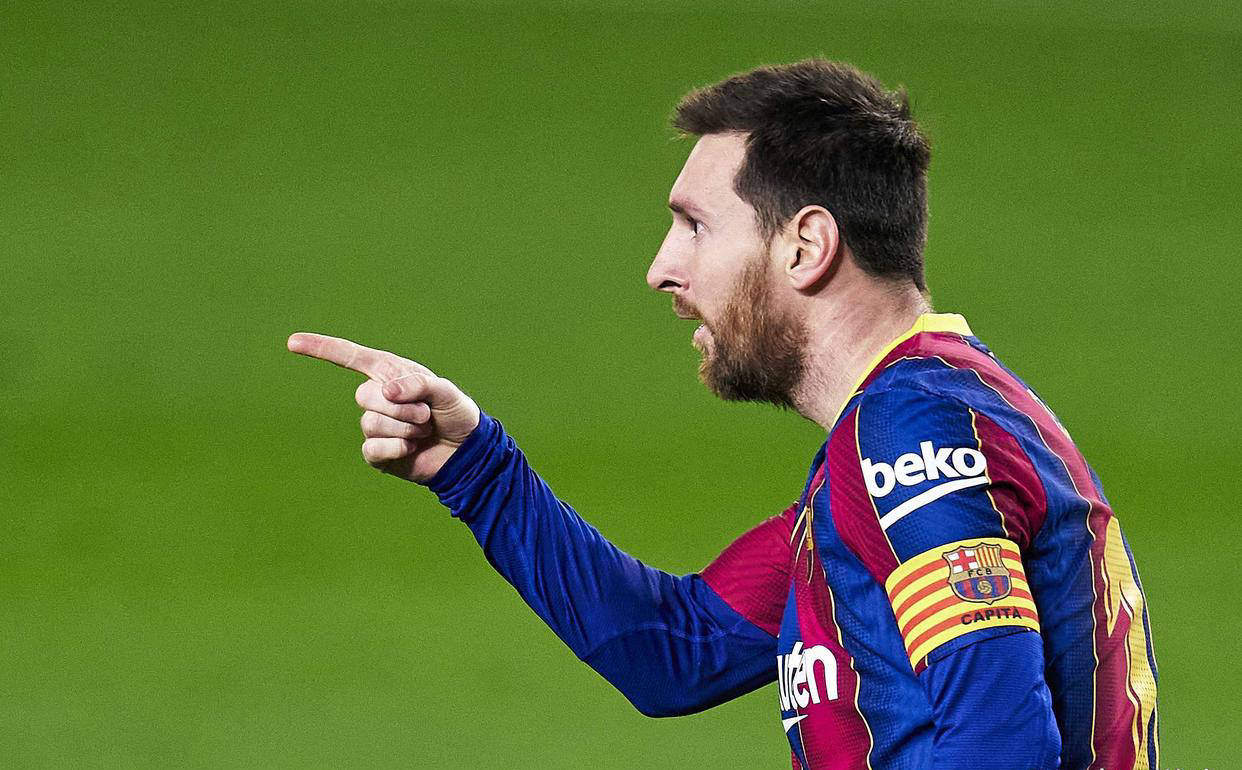 梅西创造神奇进球，巴萨力擒对手