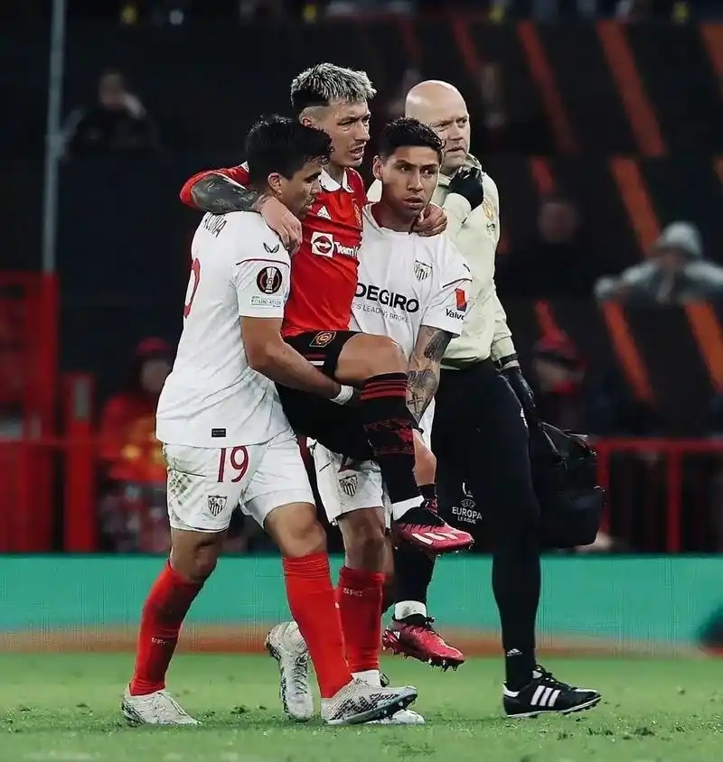 曼联官方确认球员受伤将休战数周